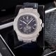 Japan Grade Patek Philippe Nautilus Chrono Watches Diamond Silver Case (6)_th.jpg